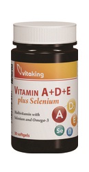Vitaminele A D E plus Seleniu - Vitaking